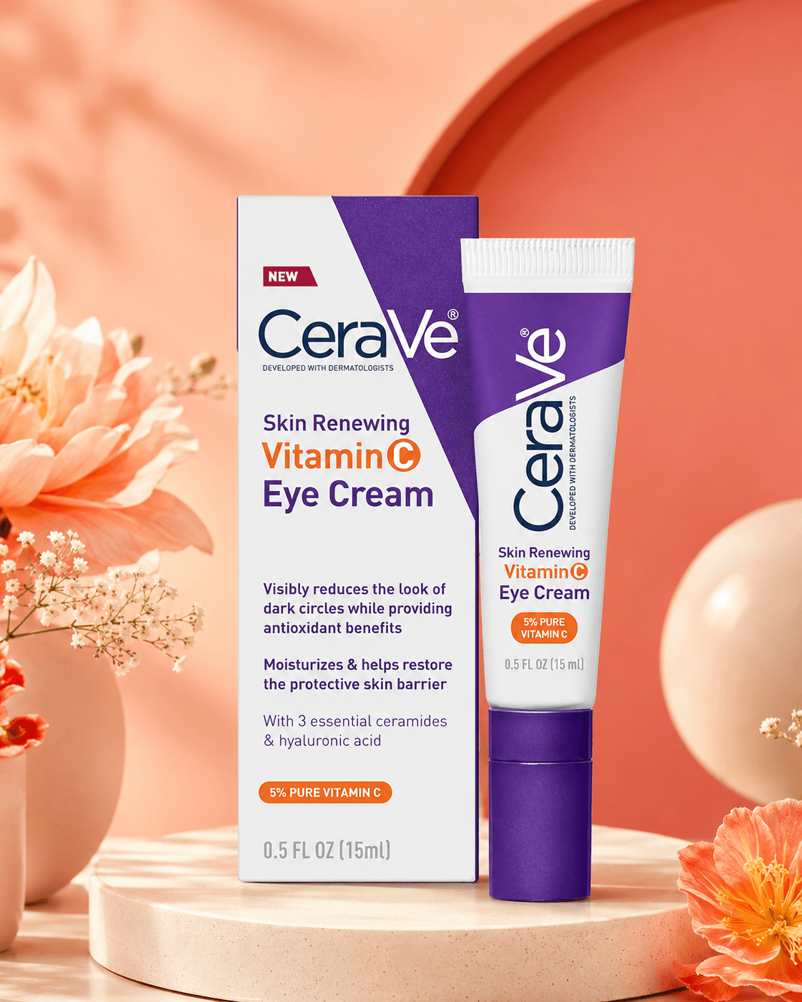 CeraVe Skin Renewing Vitamin C Eye Cream