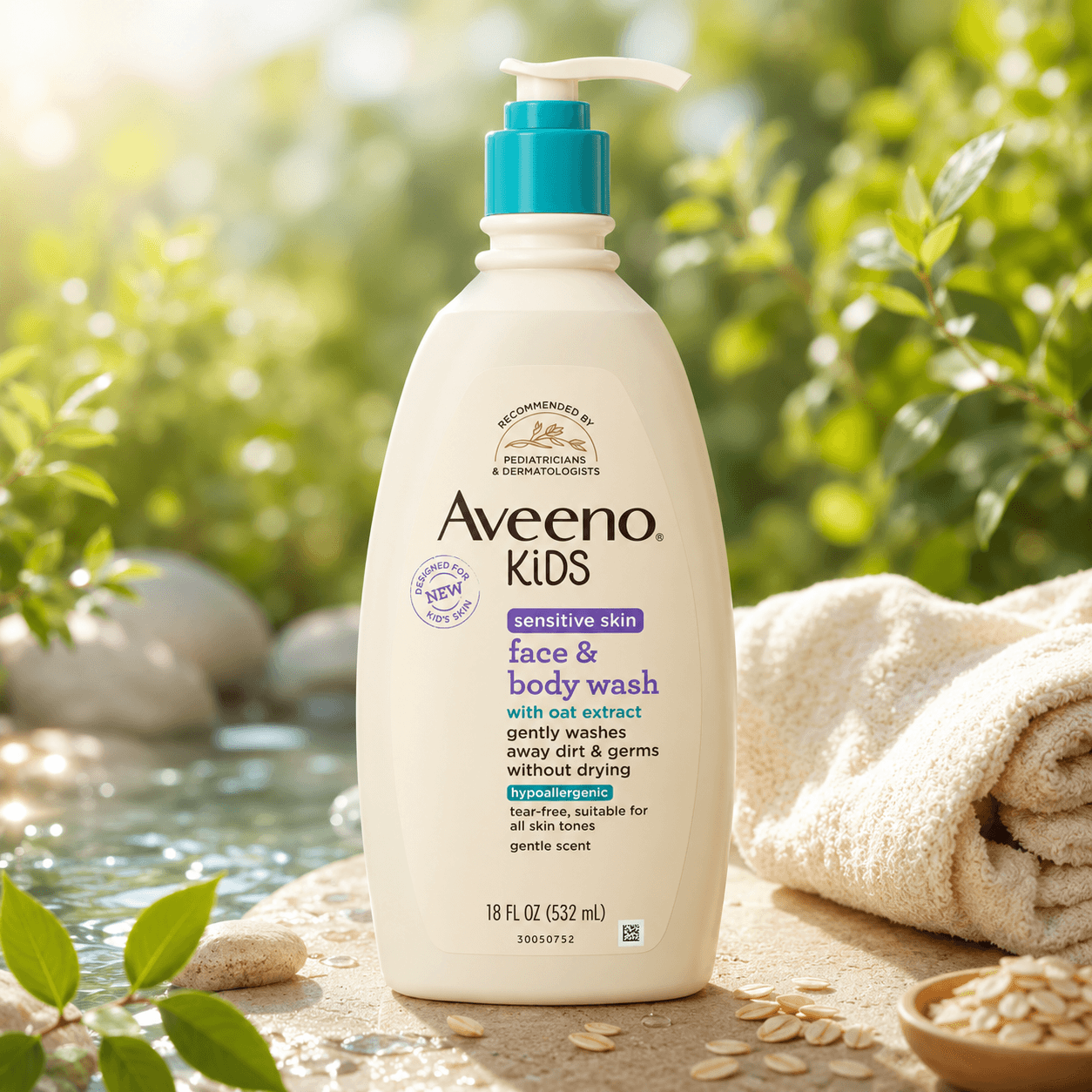 Aveeno Kids Sensitive Skin Face & Body Wash