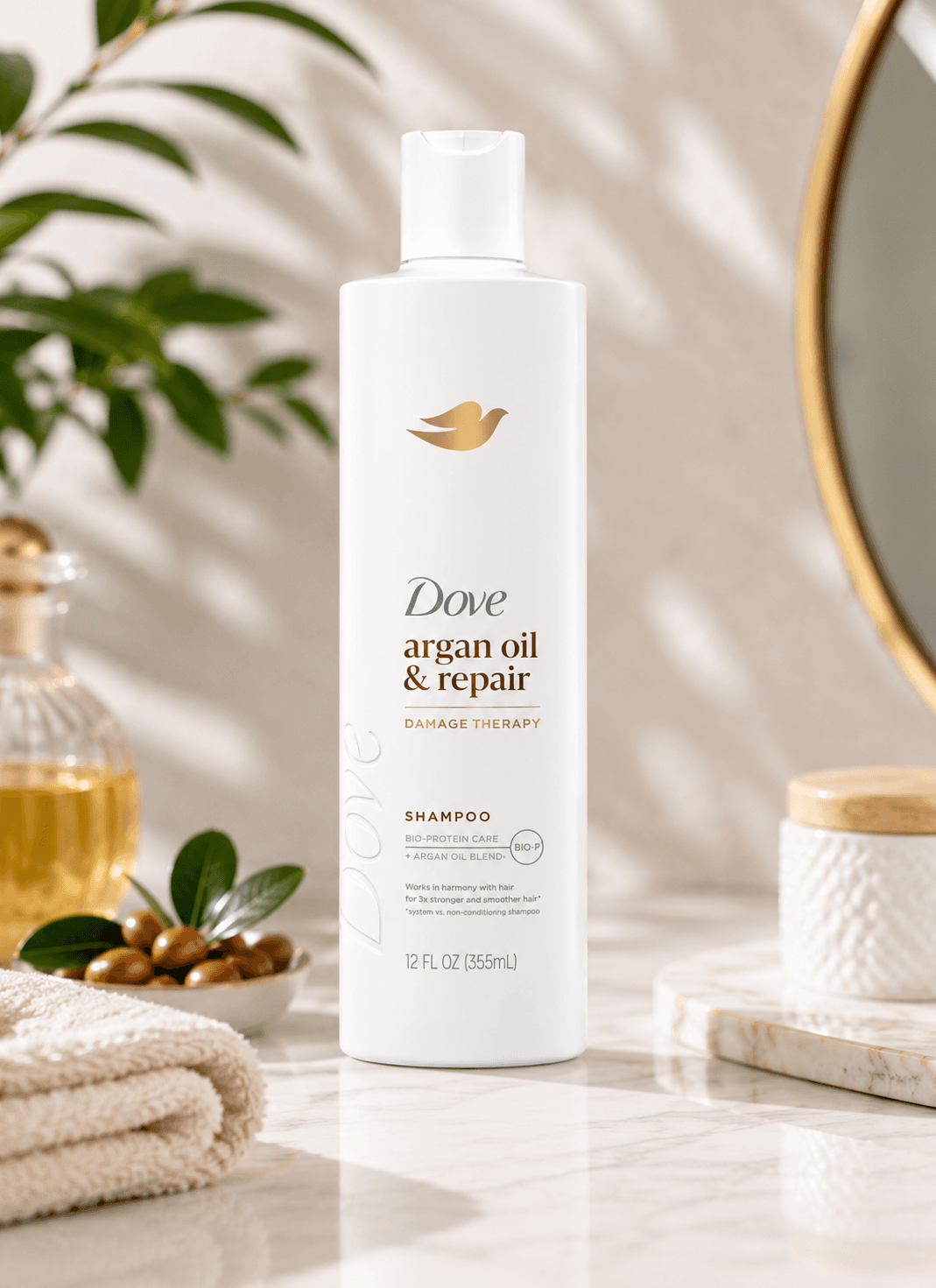 Dove Shampoo Argan Oil & Repair